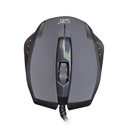 Image of High Precision Wired Mouse for Office and Laptop Use | 4‚AeWay Scroll Wheel, Dual‚AeButton Design, 118√o70mm Compact Size | Ultra‚AeFast 1.3m USB Cable, Quiet Click, Super Delivery, Black Color