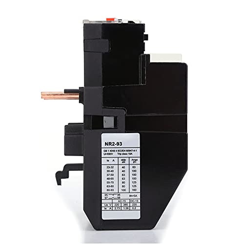 Relé de Sobrecarga Térmica BE BR2-93 | Protetor Térmico para Proteção contra Sobrecarga do Motor | R