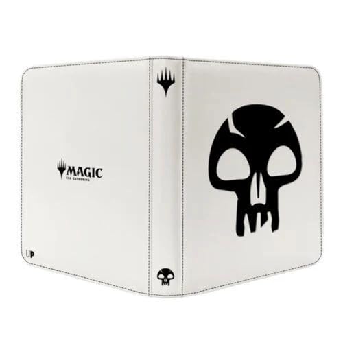 Image of Ultra Pro - Mana 8 12-Pocket Zip PRO-Binder - Swamp for Magic: The Gathering, Holds & Protects 480 Standard Sized Cards, Collector's Edition Durable Trading Secure Side-Loading Pocket Binder