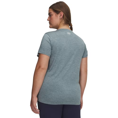 Image of Under Armour Women's Tech Twist V Neck Short Sleeve T-Shirt