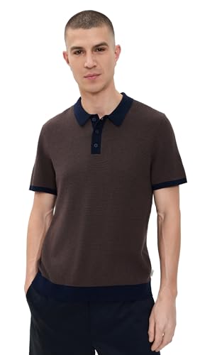 Men's Cotton Textured Knit Polo