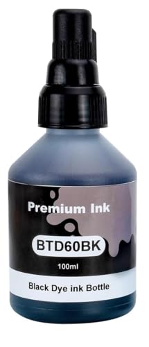 Image of KOSH BTD60 BT5000 Refill Ink Compatible for Brother DCP-T300 T310W T500W T520W T220 T700W T420W T425W T426W T428W T720DW T725DW T820DW T810W T910DW T920DW Printers (1, Black Pack of 1)