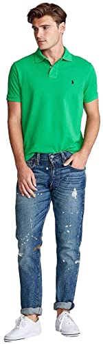 Image of POLO RALPH LAUREN Men's Custom Slim Fit Iconic Mesh Polo
