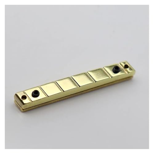 1 個調節可能なギター真鍮ナット 7 弦エレキギター用 - ギターアクセサリー ギターナットアクセサリー