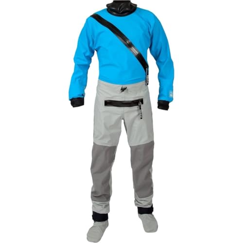 Kokatat Men's Hydrus Swift Entry Drysuit w/Zipper-Electric Blue-M