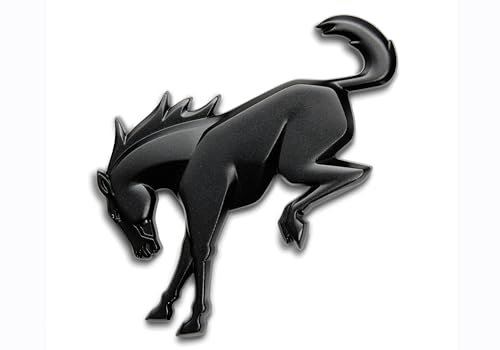 Ford 2021-2026 Bronco OEM Tailgate Matte Black Bronco Emblem Badge M-1447-BRMB