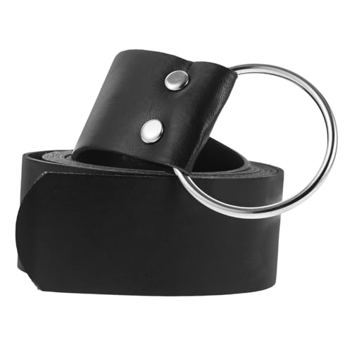 Renaissance Viking Belt Carnival Costume Faux Leather Wide Waist Bridesmaid Belt Men's for Cosplay