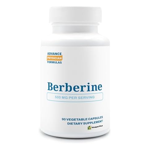 Advance Physician Formulas, Berberine, 500 mg, 90 Vegetable Capsules Cover