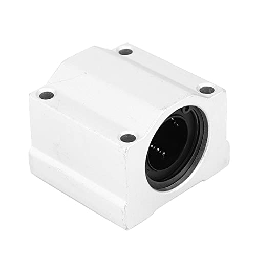 SC20UU Aluminum Linear Motion Slide Block 20mm Ball Bearing Slider, Strong Load Bearing, Smooth Movement, Construction Machinery, Suitable for High Speed High Precision