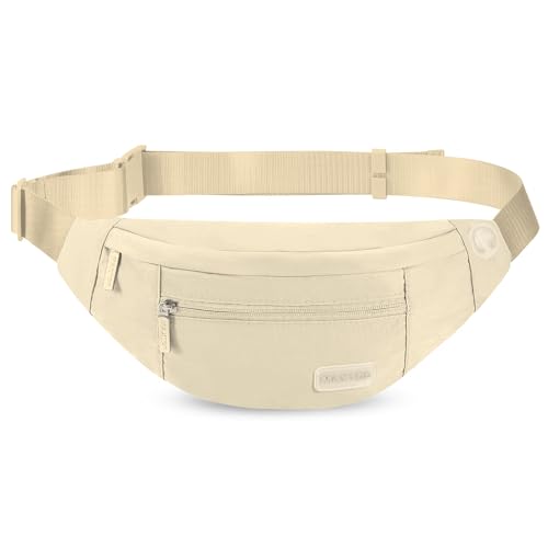 Image of MAXTOP Large Fanny Pack Crossbody Bags for Men Women Waist Pack with Key Chain Gifts for Enjoy Traveling Hiking Workout Dog Walking Casual Hands-Free Passport Bag Carrying All Phones