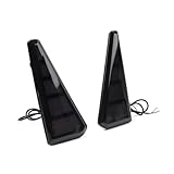 BACAR 2 Stück Bremse Rücklicht Heckstoßstange Lampe Smoked Schwarz Auto ABS Rot Für Noah VoPc