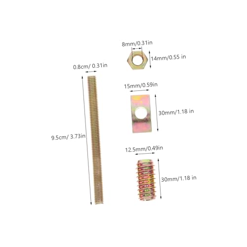 Connecteurs de mobilier pour fixer solidement vos panneaux de lit et table - 2