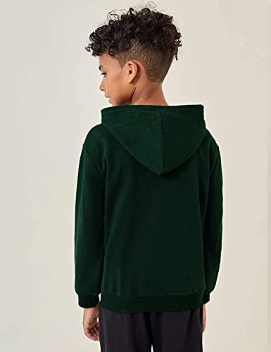 Image of Arshiner Unisex Kids Soft Pullover Hooded Sweatshirt with Pocket Basic Hoodies Sportswear Age 4-13 Years
