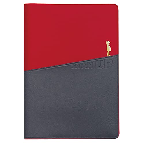 アーティミス 手帳 2022年 B6 マンスリー オンアンナップ レッド/ダークグレー 22WMB6-OU