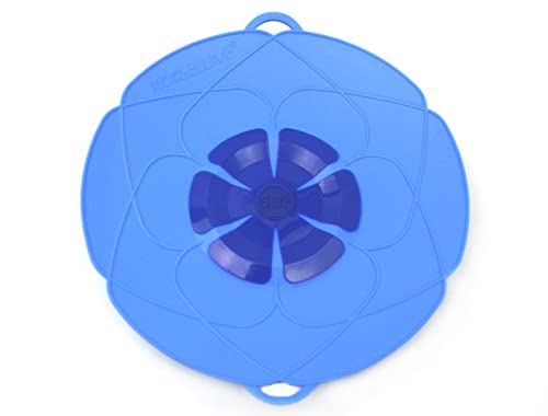 Kochblume Couvercle Fleur en Silicone, 29 cm, Bleu, Taille M