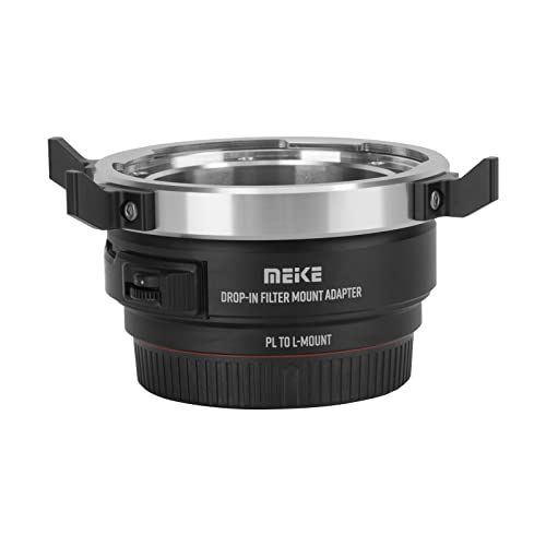 Meike MK-PLTL-C Drop-In Filter Manual Focus Mount Adapter With Variable Nd And Uv Filters For Arri Pl-Mount Cine Lens To Panasonic Sigma Leica L-Mount Cameras Such As S1H S1 S5 S1R Fp Fpl Sl Sl2 thumb #1