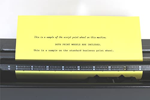 Smith Corona Typewriter Combo Package With Extra Ribbons, Printwheels, And Dust Cover. (Renewed) #TOP2