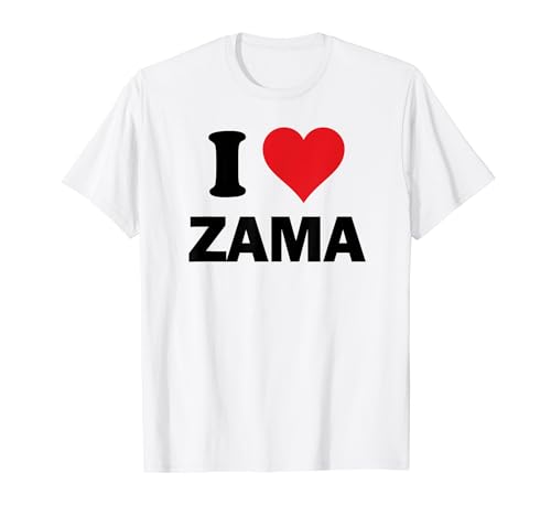 I Heart Zama Japan Love Japanese Souvenir Artículo Camiseta