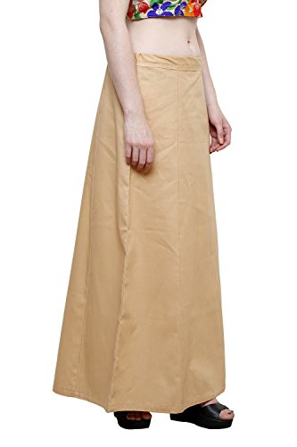 Image of Pistaa's combo of Women's Cotton Best Plain Solid Indian Readymade Inskirt Saree petticoats