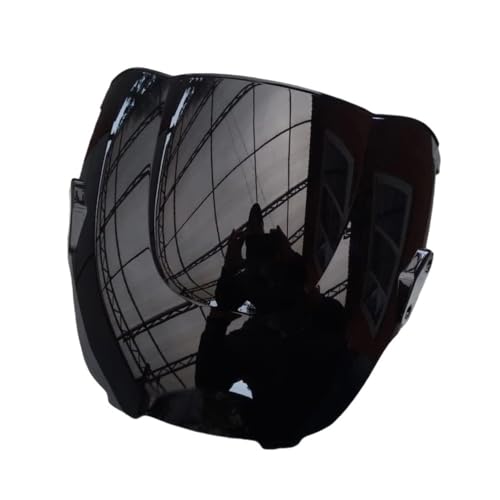 Pare-brise double bulle CBR600F3 noir contre la pression du vent