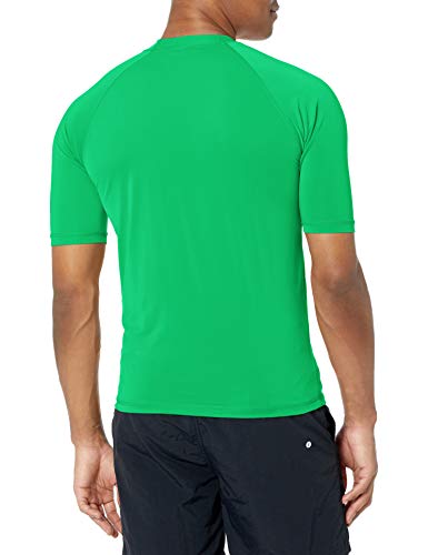Image of Kanu Surf Men's Fiji UPF 50+ Short Sleeve Sun Protective Rashguard Swim Shirt