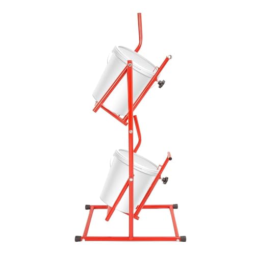 Dual Pail Tipper 20L Steel Rack for Factories