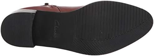 Clarks Women's Poise Freya Ankle Boot, Mahogany Leather, 60 M US | Image 3