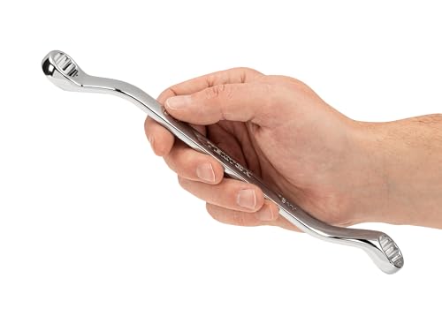 Image of TEKTON 16 x 18 mm 45-Degree Offset Box End Wrench | WBE24316