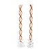 MacKenzie-Childs Sparkly Fishnet Candles Set of 2