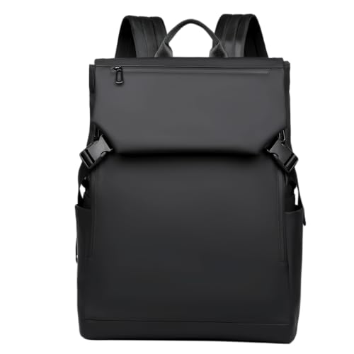 Men's Modern Professional Laptop Backpack, Black