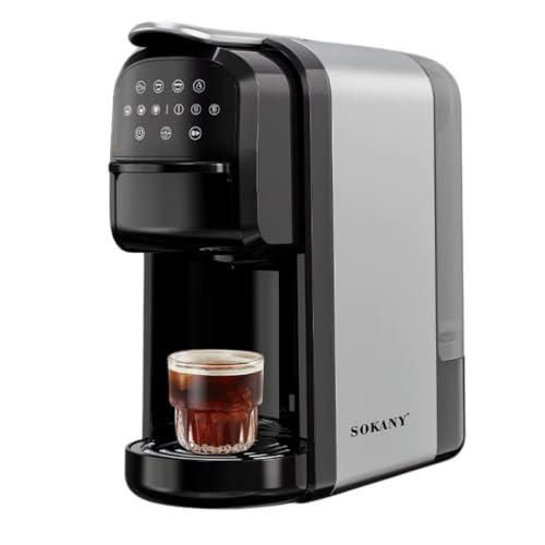 Cafeteira Elétrica 700W Inox Multifuncional Café Expresso 3 em 1 (110V)