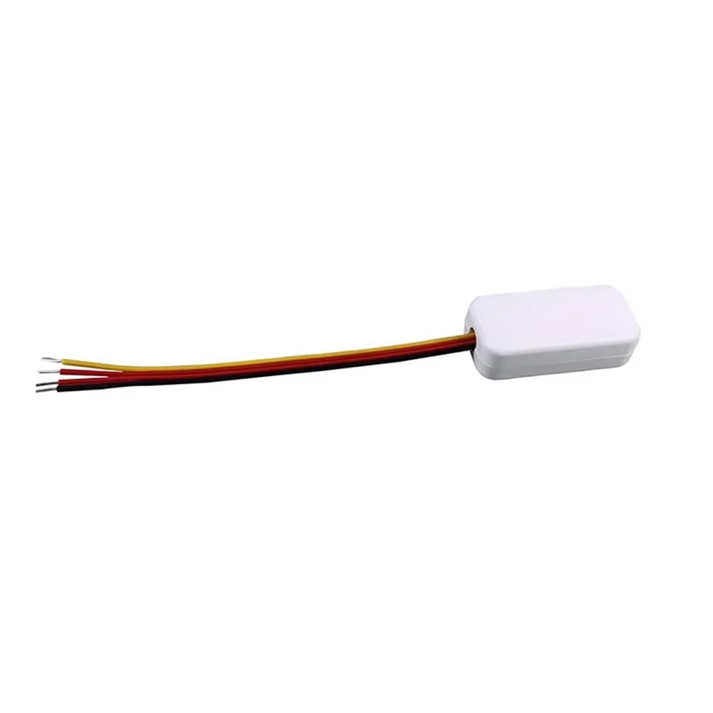 Vjsujehgy DC3-24V Mini Penetrable Microwave Radar Motion Sensor Switch - Auto Light on/Off, 30s Delay, for Closet, Corridor
