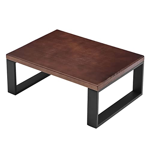 Solid Wooden Step Stool for Adults Seniors Non-Slip Heavy Duty Bed Steps for High Beds with 500 LBS Capacity Portable Bedside Step Stool Easy Assembly