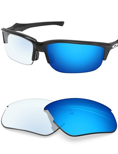 Image of BLAZERBUCK Polarized Replacement Lenses for Oakley Flak Beta OO9363 /Flak Beta Asian Fit OO9372 Sunglass