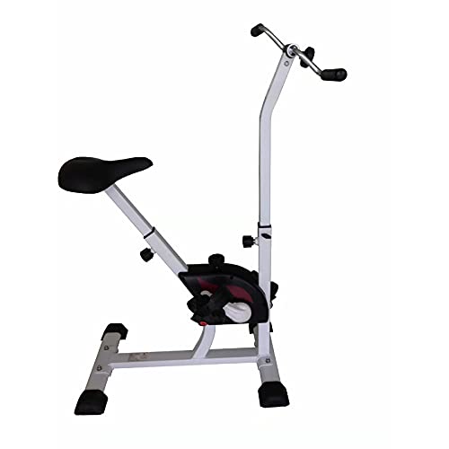 Image of Electric Pedal Rehabilitation Maine Indoor Fitness Bike, Rehabilitation Vertical Handrail Leg Pedal for Elderly Men Women Seniors And Elderly Arm And Leg Exercise