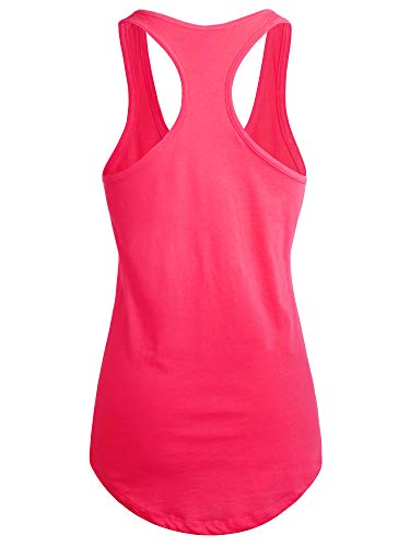 Womens Active Racerback Tank Top Soft Casual Sleeveless Workout Gym Yoga Tee Shirt Jersey (2X-Large, 3hcb01_hot Pink)