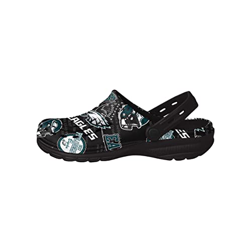 Image of FOCO Arizona Cardinals NFL Mens Historic Print Clog with Strap