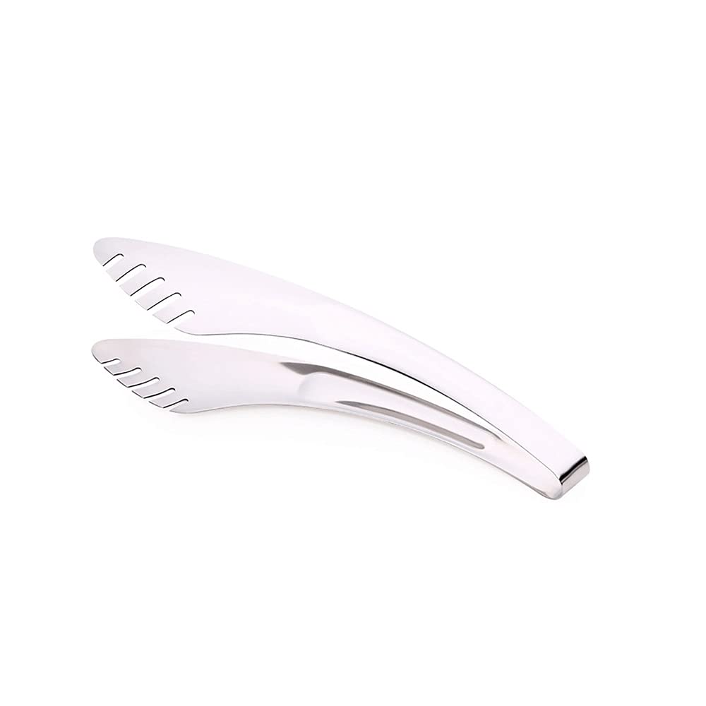 1 Pinza da Cucina in Acciaio Inossidabile Resistente al Calore, pinze per Barbecue Cave, Utensili da Cucina, Accessori per Barbecue