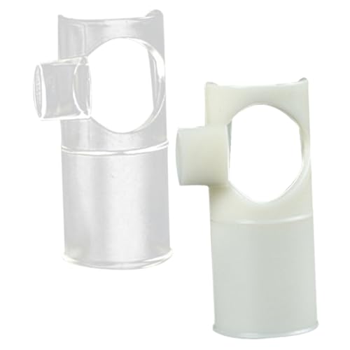 BESTonZON Flute Blowing Aid Set 2pcs Replacement Flute Heads Accessory for Beginners