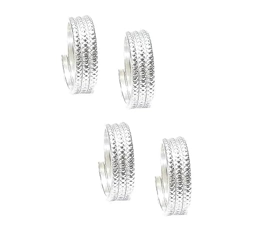 Toe Rings Set, Traditional Design, Pack of 2-image-35