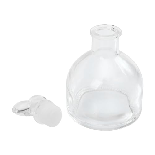 Warmhm Frascos de Perfume Vacíos de Vidrio 150ml 2 Piezas, Botellas Recargables Ligeras y Reutilizables para Viajes y Ocasiones Obsequios