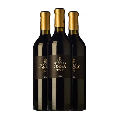 Mano a Mano Venta La Ossa TNT Vino de la Tierra de Castilla Crianza 75 cl Vino tinto (Caja de 3 Botellas de 75 cl)