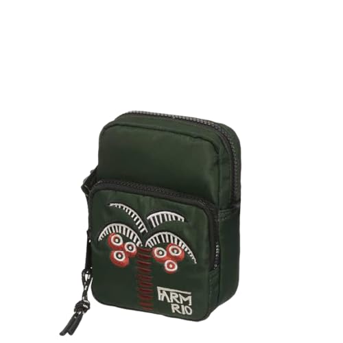 BOLSA FARM ME LEVA DA GEMA SHOULDER BAG GRAFICO TROPI VERDE