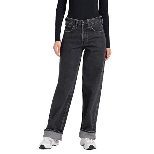 Jeans Lee Rider Loose femme pantalon denim classique coupe droite loose