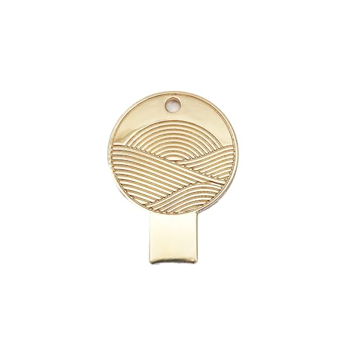 Caviar Key Tin Opener - Caviar Accessory (Round Rose Gold, 1 x 1.5)