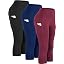 09yogacapris: Black & Navy Blue & Wine Red, Pack of 3