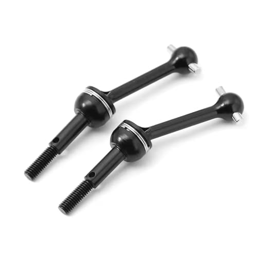 RCJ[AbvO[hp[c Compatible With Tamiya For TT01 For TT02 TT01D TT01E TA04 1/10 RC Car Upgrade Parts Metal CVD Driveshaft 53792(2p