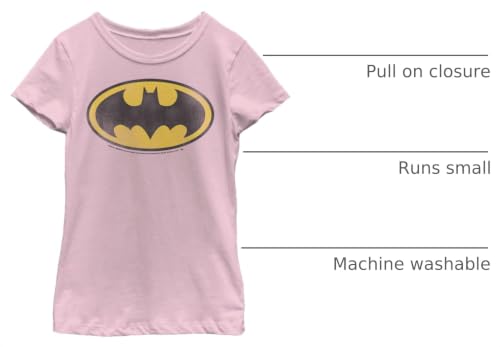Image of DC Comics Girls' Classic Faded Logo