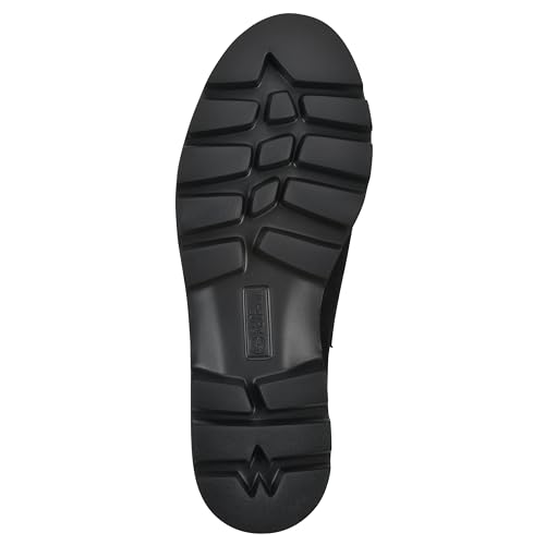WHITE MOUNTAIN Women's Gino Lace-Up Loafer, Black Suede, 9.5 M angle 7