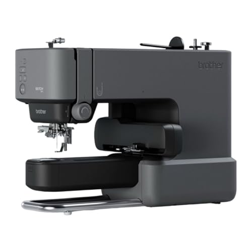 Brother Skitch Single-Needle Embroidery Machine and Magnetic Narrow Frame Attachment Bundle